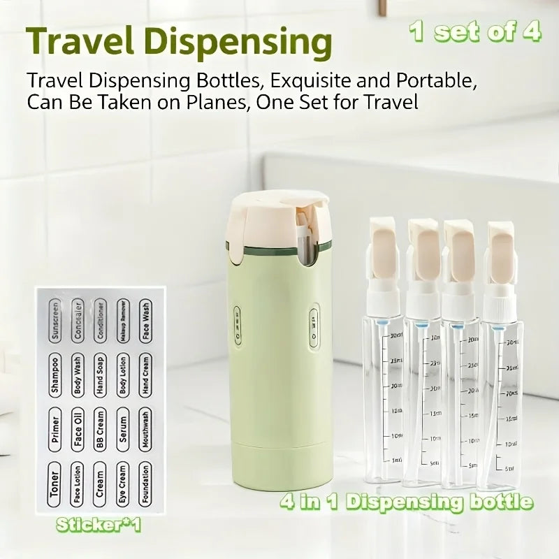 Trevio™4-in-1 Travel Dispenser